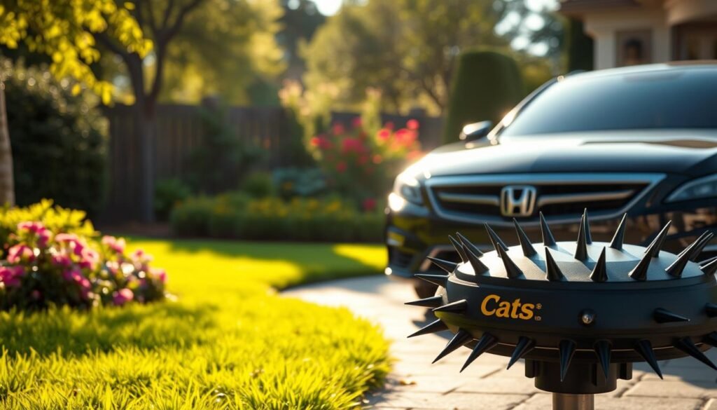keep cats off car keep cats off car